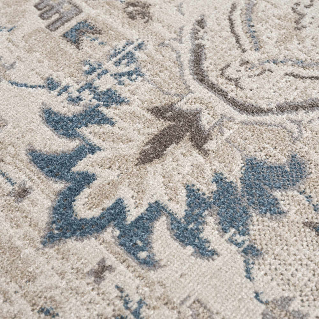 Hauteloom Pakil PAKI Cream Machine Made Polyester Rug