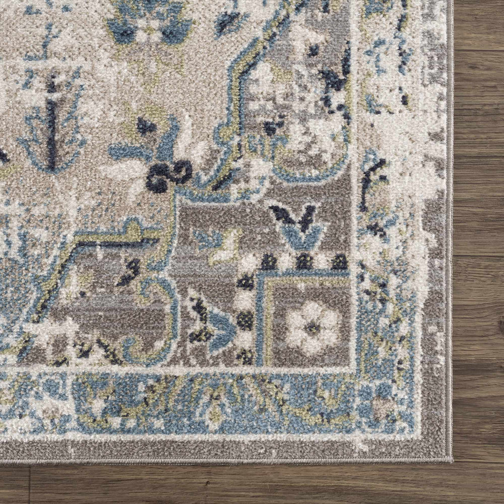 Hauteloom Johnstonville JO Cream Machine Made Polyester Rug