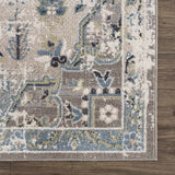 Hauteloom Johnstonville JO Cream Machine Made Polyester Rug