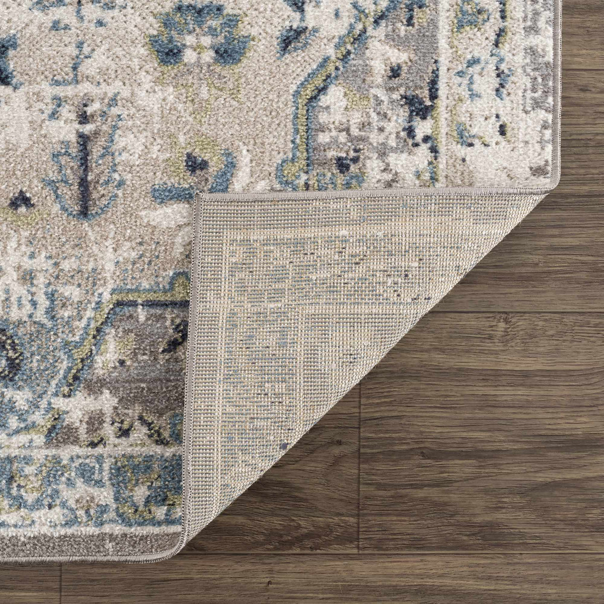 Hauteloom Johnstonville JO Cream Machine Made Polyester Rug