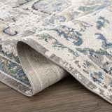 Hauteloom Johnstonville JO Cream Machine Made Polyester Rug