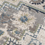 Hauteloom Johnstonville JO Cream Machine Made Polyester Rug
