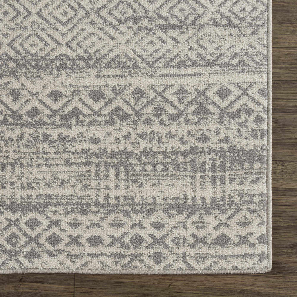 Hauteloom Gravelbourg GRVLB Gray Machine Made Polyester Rug