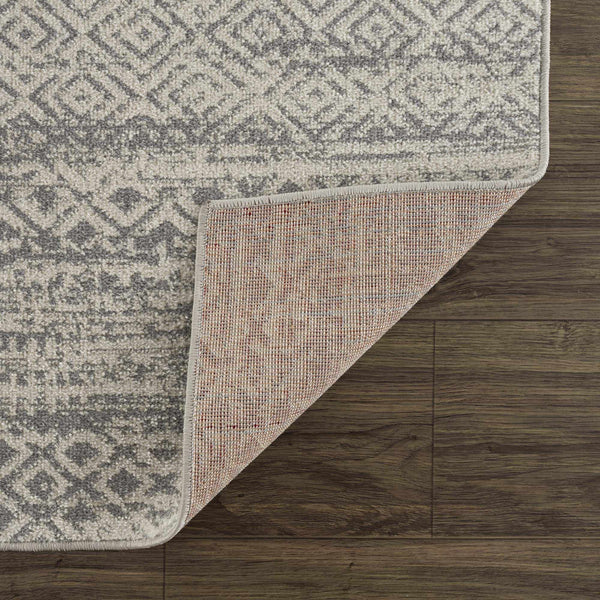 Hauteloom Gravelbourg GRVLB Gray Machine Made Polyester Rug