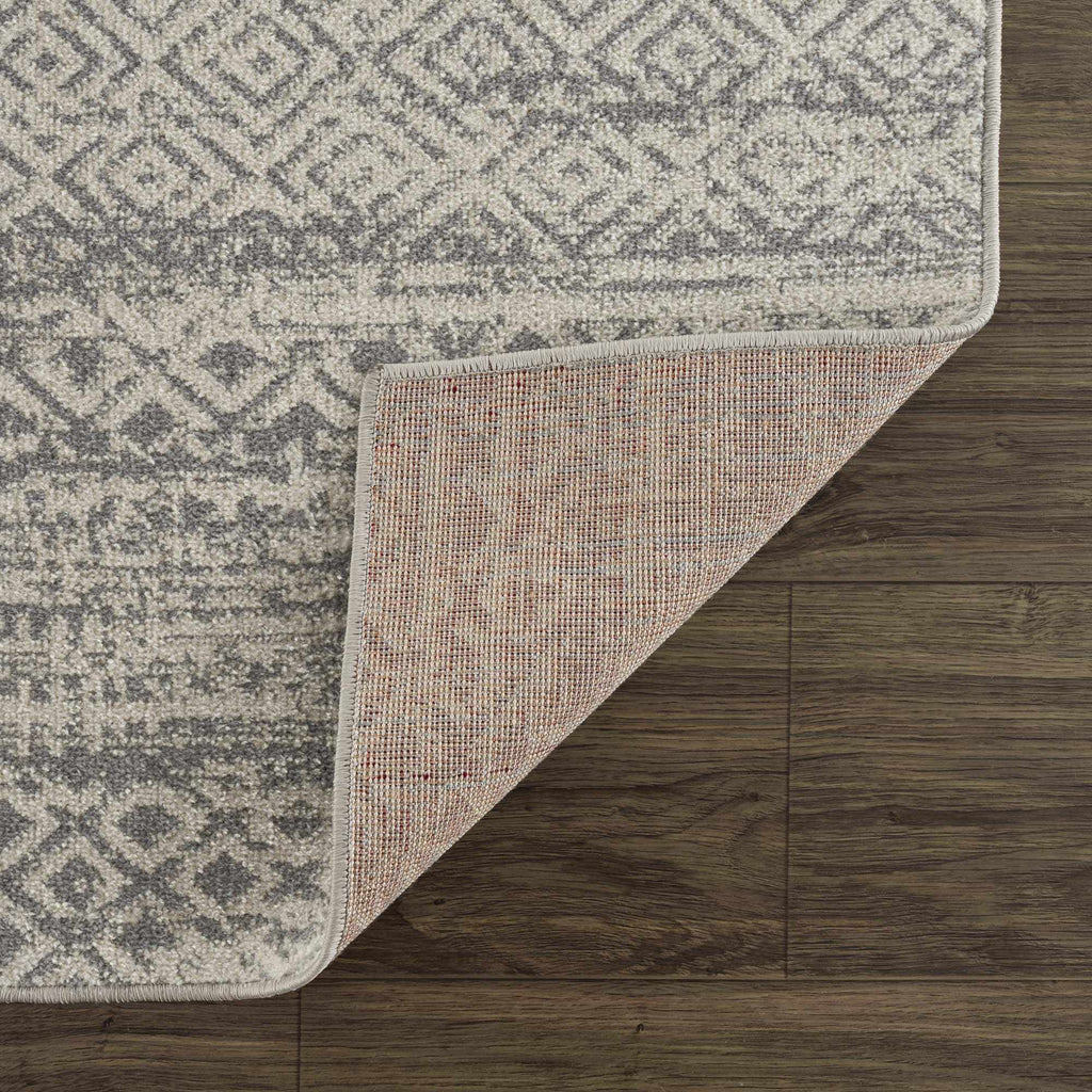 Hauteloom Gravelbourg GRVLB Gray Machine Made Polyester Rug