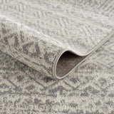 Hauteloom Gravelbourg GRVLB Gray Machine Made Polyester Rug