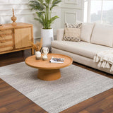 Hauteloom Gravelbourg GRVLB Gray Machine Made Polyester Rug