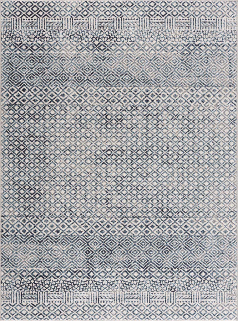 Hauteloom Askeaton ASKEA Blue Machine Made Polyester Rug