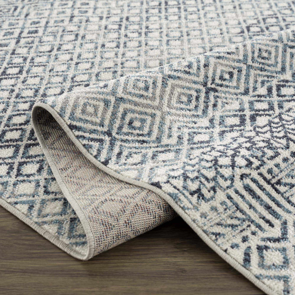 Hauteloom Askeaton ASKEA Blue Machine Made Polyester Rug