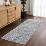 Hauteloom Askeaton ASKEA Blue Machine Made Polyester Rug