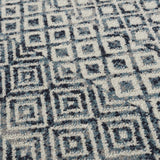 Hauteloom Askeaton ASKEA Blue Machine Made Polyester Rug