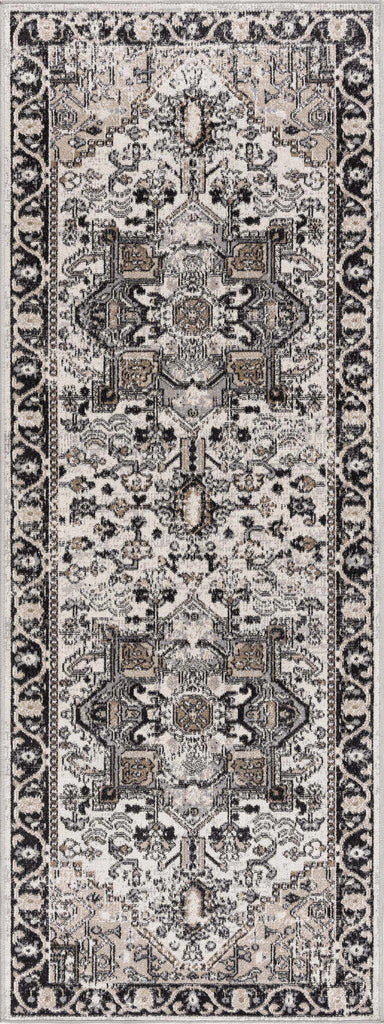 Hauteloom Cabacungan CABAC Black Machine Made Polyester Rug