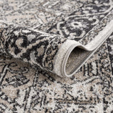 Hauteloom Cabacungan CABAC Black Machine Made Polyester Rug