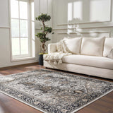 Hauteloom Cabacungan CABAC Black Machine Made Polyester Rug