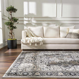 Hauteloom Cabacungan CABAC Black Machine Made Polyester Rug