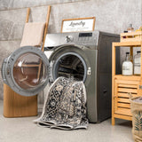 Hauteloom Cabacungan CABAC Black Machine Made Polyester Rug