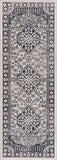 Hauteloom Rebe RBRG Black Machine Made Polyester Rug