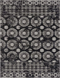 Hauteloom Kahramankazan KAHR Black Machine Made Polyester Rug