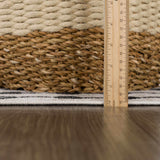 Hauteloom Joppatowne JOPP Black Machine Made Polyester Rug