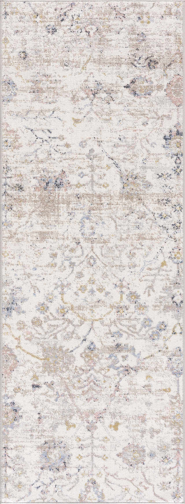 Hauteloom Azula AZUL Ivory Machine Made Polyester Rug