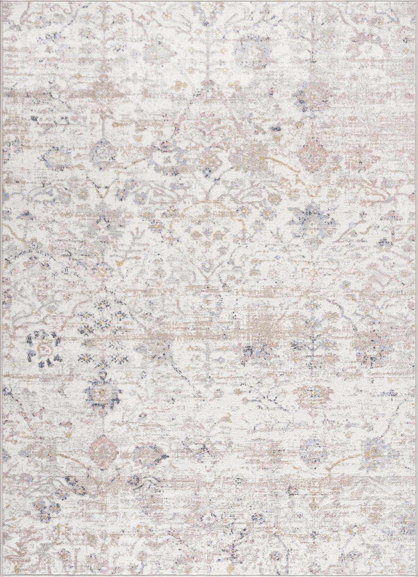 Hauteloom Azula AZUL Ivory Machine Made Polyester Rug
