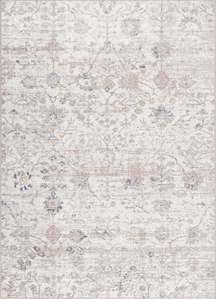 Hauteloom Azula AZUL Ivory Machine Made Polyester Rug
