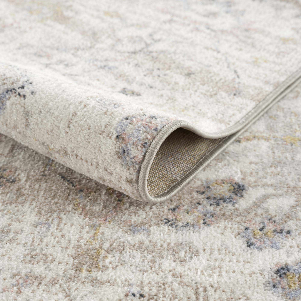 Hauteloom Azula AZUL Ivory Machine Made Polyester Rug