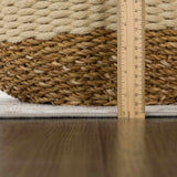 Hauteloom Azula AZUL Ivory Machine Made Polyester Rug