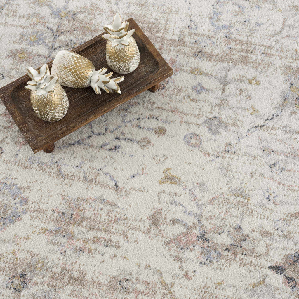 Hauteloom Azula AZUL Ivory Machine Made Polyester Rug
