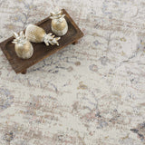 Hauteloom Azula AZUL Ivory Machine Made Polyester Rug