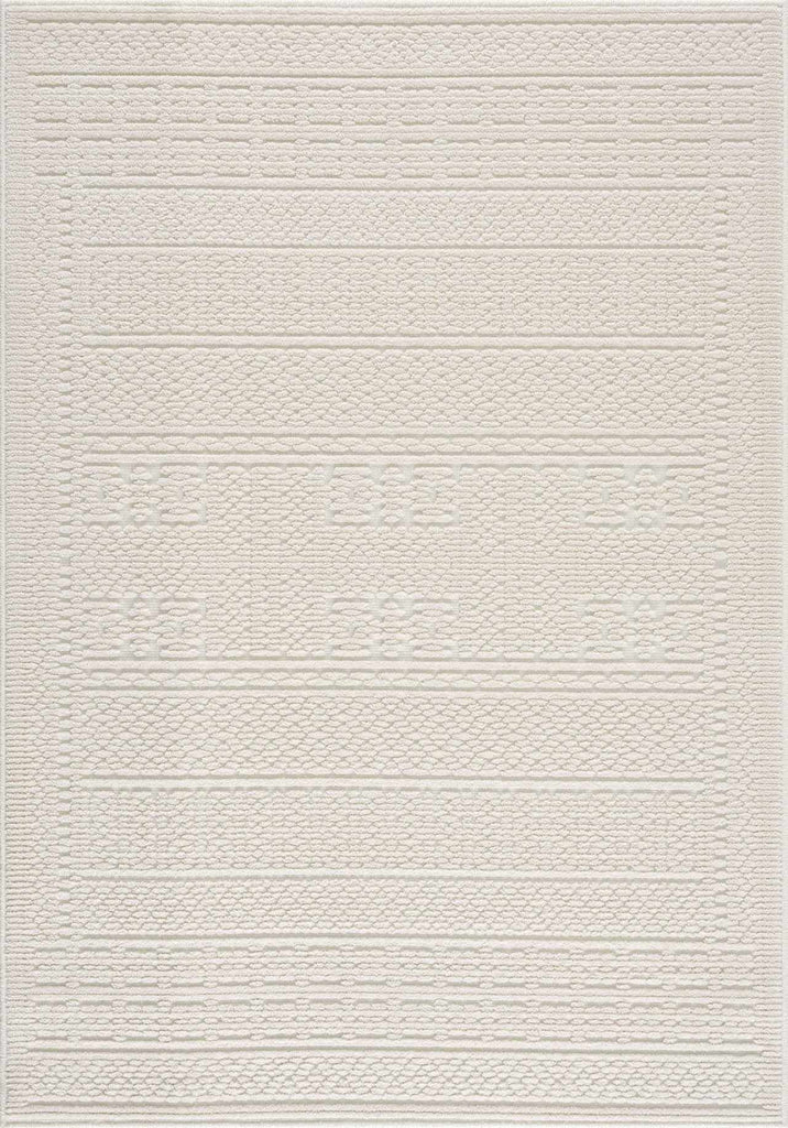 Hauteloom Bahar SLYBBAHARA1 Cream Machine Made Polypropylene Rug