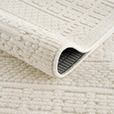 Hauteloom Bahar SLYBBAHARA1 Cream Machine Made Polypropylene Rug