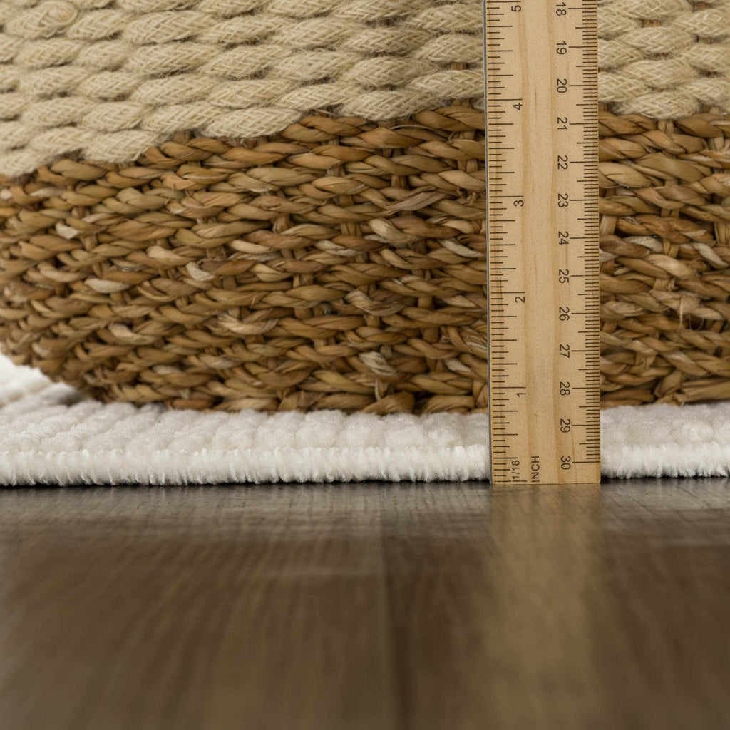 Hauteloom Bahar SLYBBAHARA1 Cream Machine Made Polypropylene Rug