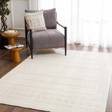 Hauteloom Bahar SLYBBAHARA1 Cream Machine Made Polypropylene Rug