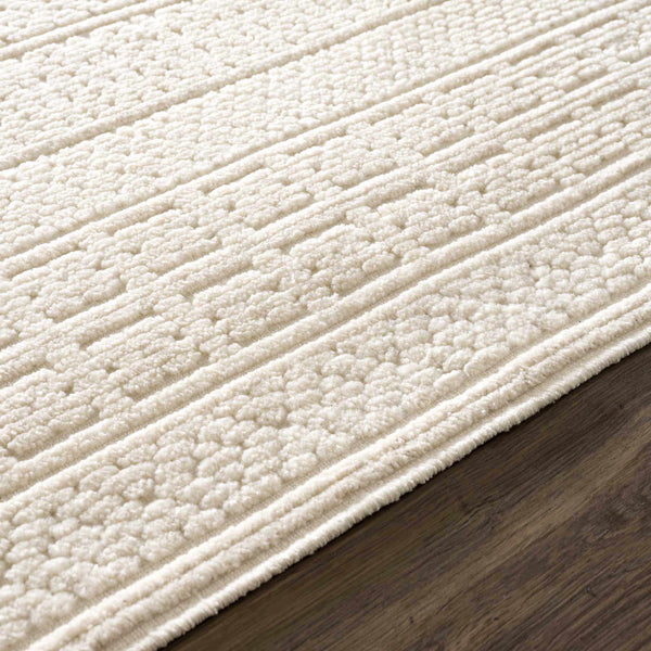 Hauteloom Bahar SLYBBAHARA1 Cream Machine Made Polypropylene Rug