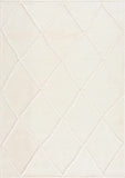 Hauteloom Amani SLYBAMANIA1 White Machine Made Polypropylene Rug