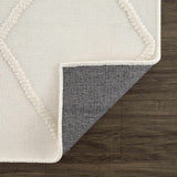 Hauteloom Amani SLYBAMANIA1 White Machine Made Polypropylene Rug