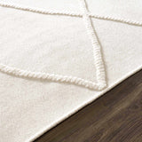 Hauteloom Amani SLYBAMANIA1 White Machine Made Polypropylene Rug
