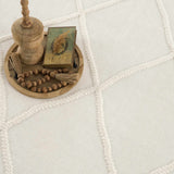 Hauteloom Amani SLYBAMANIA1 White Machine Made Polypropylene Rug