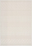 Hauteloom Drago SLYBDRAGOA1 White Machine Made Polypropylene Rug