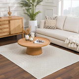 Hauteloom Drago SLYBDRAGOA1 White Machine Made Polypropylene Rug