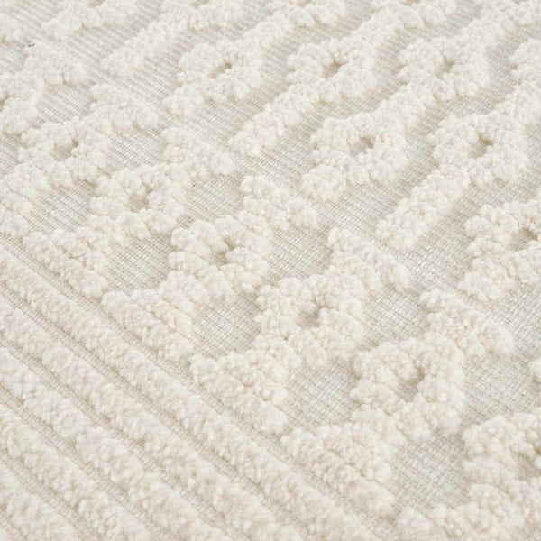 Hauteloom Drago SLYBDRAGOA1 White Machine Made Polypropylene Rug