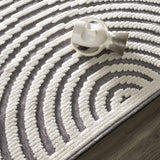 Hauteloom Deron SLYBDERONA3 Gray Machine Made Polypropylene Rug