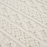 Hauteloom Fadey SLYBFADEYA1 White Machine Made Polypropylene Rug