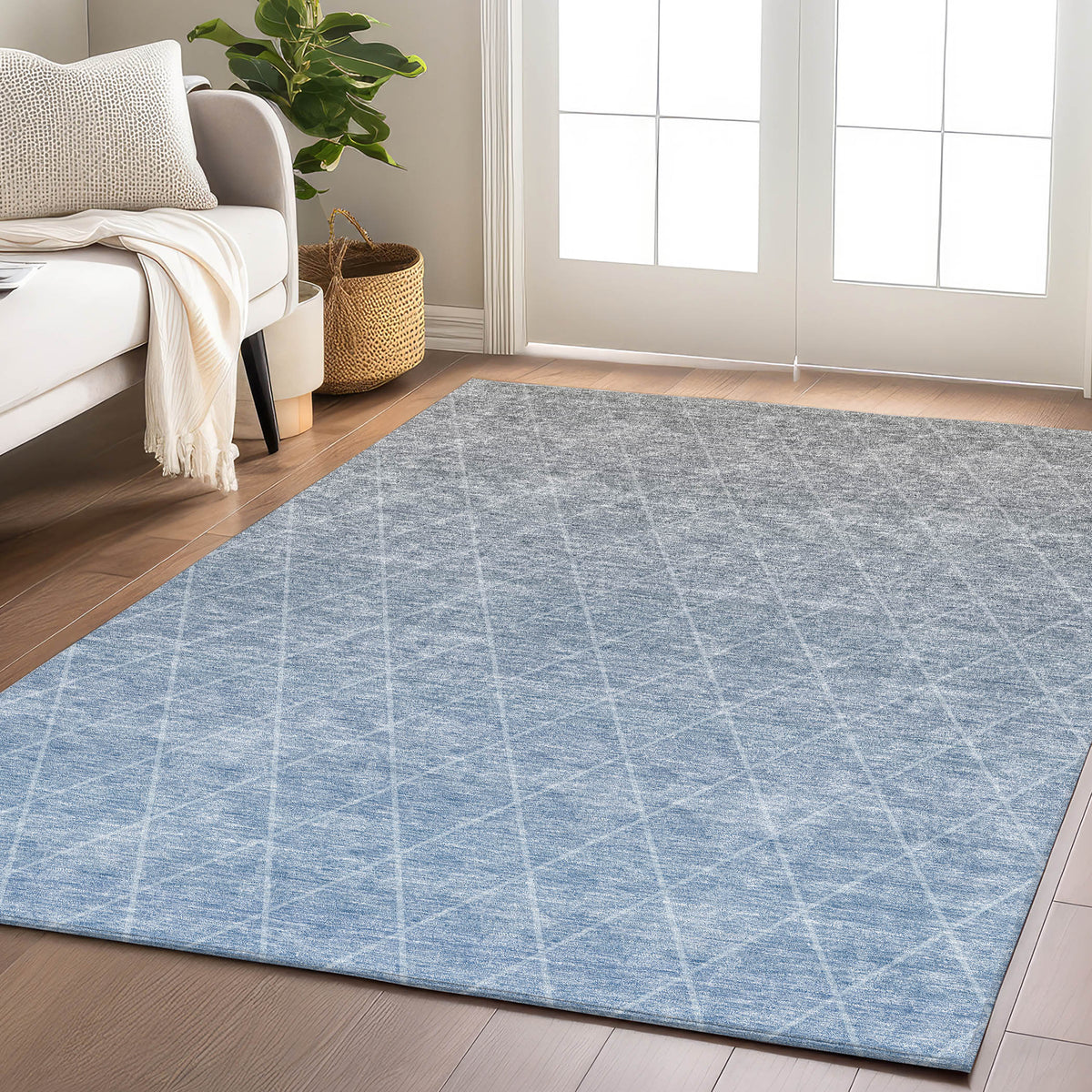 dalyn lazio lz2 blue rug