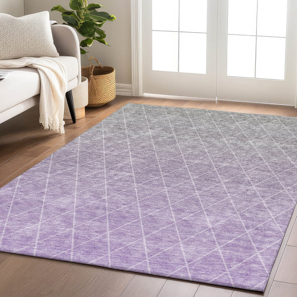 dalyn lazio lz2 lavender rug