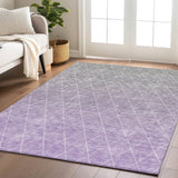 dalyn lazio lz2 lavender rug