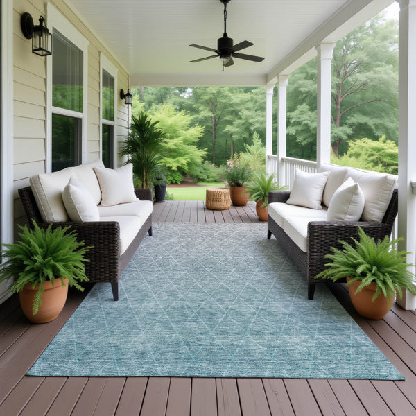dalyn lazio lz2 teal rug
