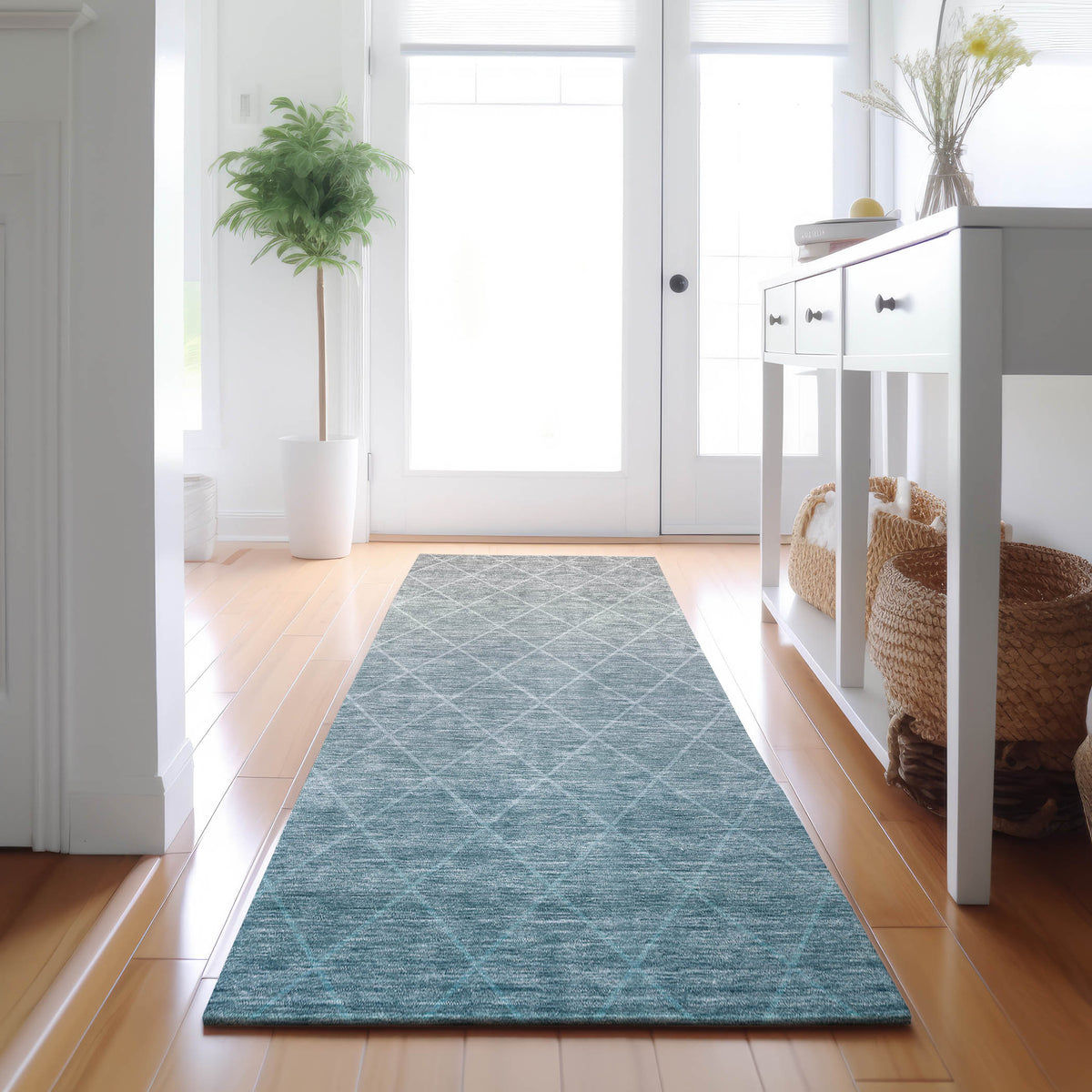 dalyn lazio lz2 teal rug