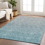 dalyn lazio lz2 teal rug